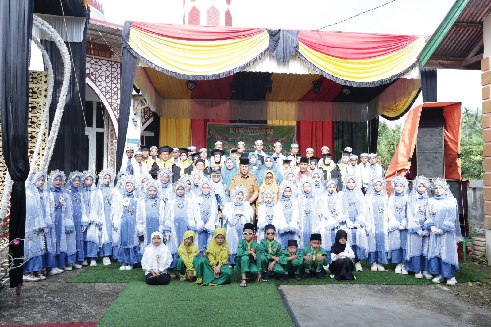 TPQ Mudarma Payakumbuh Hidupkan Kembali Tradisi Khatam Al-Qur'an, Pemko Perkuat Generasi Qurani