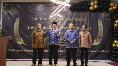 Launching Kelas Bilingual SDS IT IPHI Payakumbuh, Wawako Dorong Generasi Muda Siap Go Global