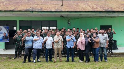 Sosialisasi KPR di Yonif TP/956 SBA, Hadirkan Developer Perumahan Labuhanbatu