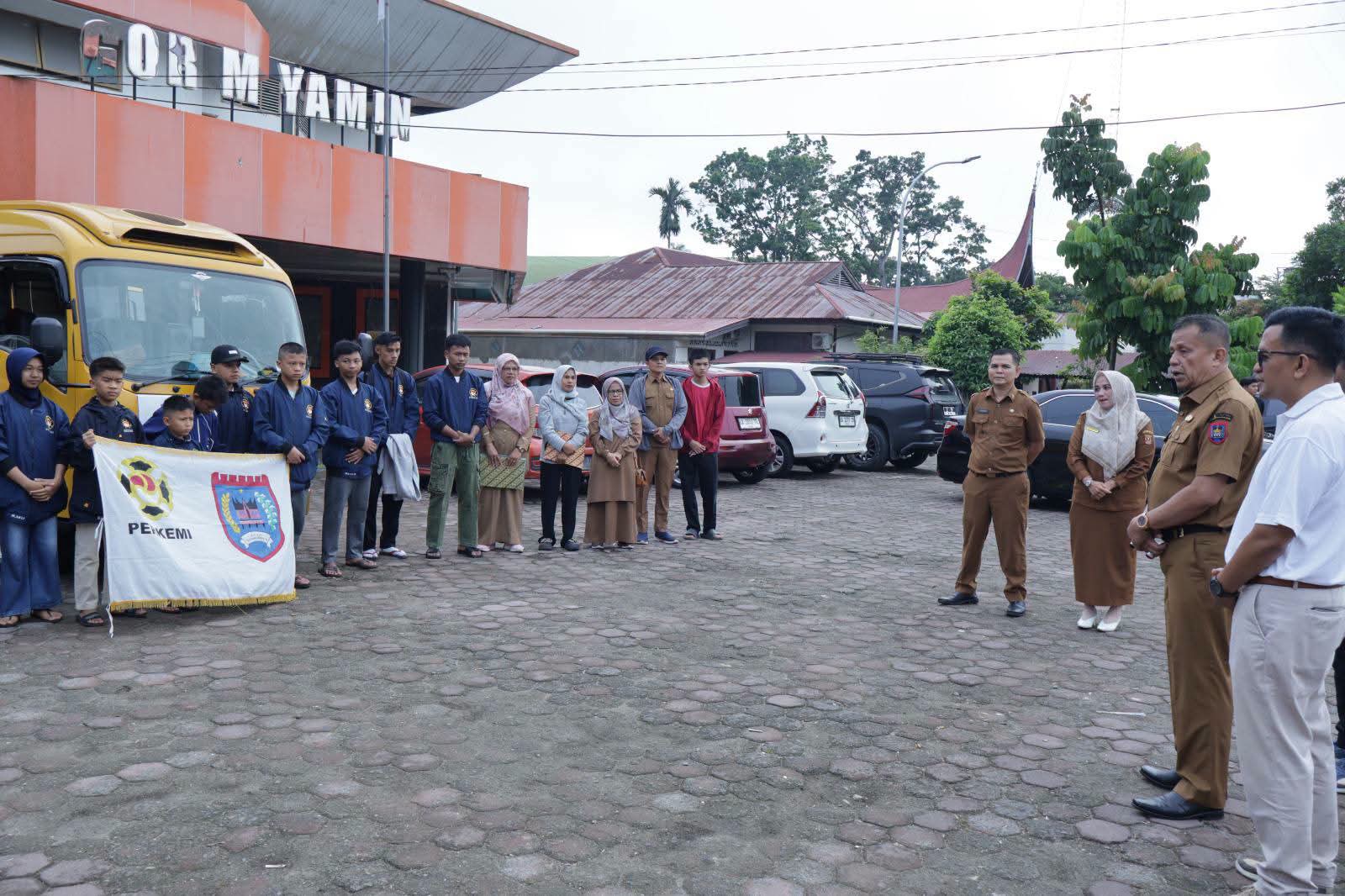 Kontingen Shorinji Kempo Payakumbuh Bertolak ke Kejurnaswil Sumatera 2026, Pemko Perkuat Pembinaan Atlet Muda