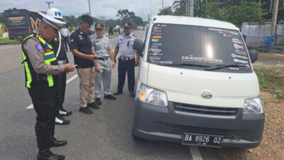 Razia Gabungan di Dharmasraya, Jasa Raharja Dorong Tertib Lalu Lintas