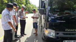 Jasa Raharja Sumbar dan Polisi Gelar Razia Gabungan di Solok Selatan