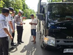 Jasa Raharja Sumbar dan Polisi Gelar Razia Gabungan di Solok Selatan