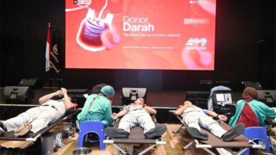 Jasa Raharja Donor Darah untuk HUT ke-499 Jakarta