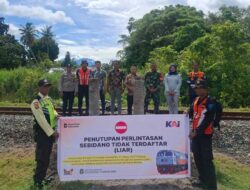 Jasa Raharja Sumbar Dukung Penutupan Perlintasan Liar Kereta Api