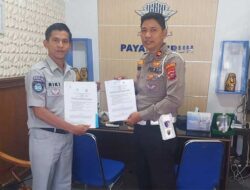 Jasa Raharja Sumbar Teken MoU dengan Satlantas Polres Payakumbuh