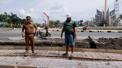 Wajah Baru Kuala Kapuas, Bundaran Besar Dipoles Jadi Landmark Kebanggaan Daerah