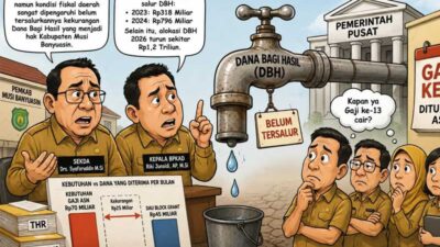 Pembayaran Gaji ke-13 ASN Menunggu Transfer DBH dari Pemerintah Pusat