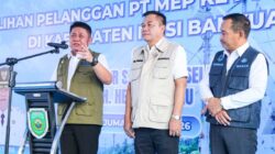 Gubernur dan Bupati Muba Resmikan Peralihan Listrik Terbesar di Sumsel