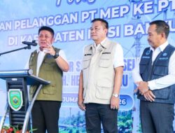 Gubernur dan Bupati Muba Resmikan Peralihan Listrik Terbesar di Sumsel