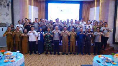 Kapolres Muba Perkuat Sinergi Forkopimda Lewat Coffee Morning