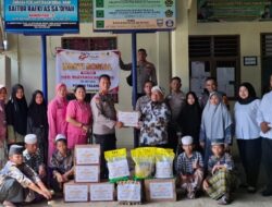 Polsek Talamau Salurkan Bantuan Sembako ke Yayasan Darun Nafis As Sa`diyah Jelang HUT Bhayangkara ke-80
