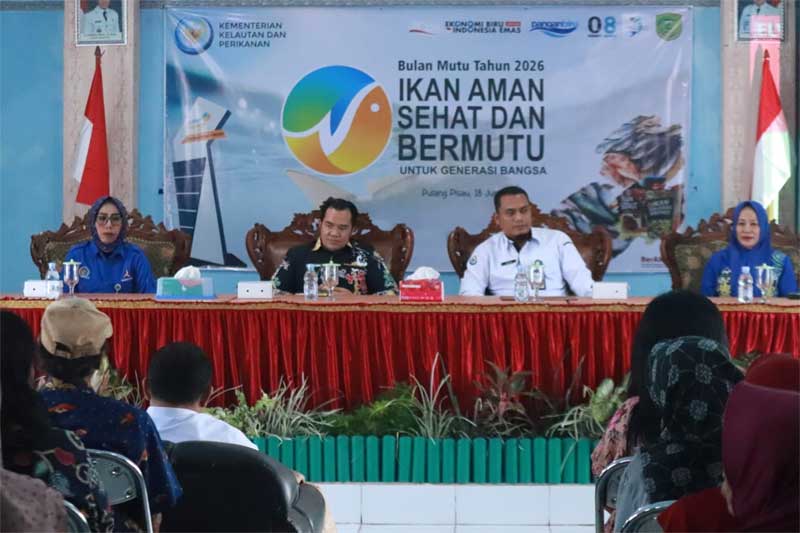 Masyarakat Pulang Pisau Diedukasi Pentingnya Konsumsi Ikan