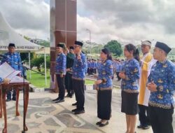 Bupati Pulang Pisau Minta 243 PNS Baru Tingkatkan Pelayanan Publik dengan Profesional