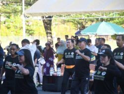 Pemkab Pulang Pisau dan BNNK Gaungkan Hidup Sehat dan Perang Melawan Narkoba