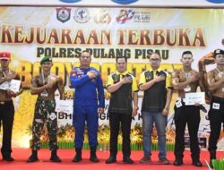 Body Contest Championship 2026 Meriahkan HUT Bhayangkara ke-81 di Pulang Pisau, Bupati Beri Dukungan