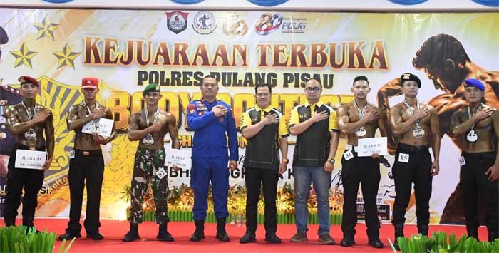 Body Contest Championship 2026 Meriahkan HUT Bhayangkara ke-81 di Pulang Pisau, Bupati Beri Dukungan