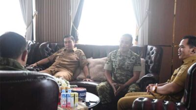 Bupati Pulang Pisau Sambut Dandim, Pererat Sinergi untuk Daerah