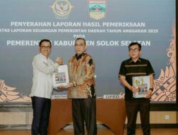 Pemkab Solsel Raih Opini WTP ke-10 dari BPK RI