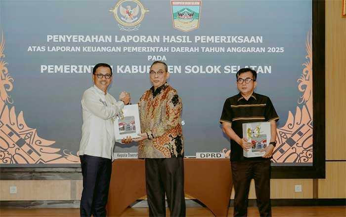 Pemkab Solsel Raih Opini WTP ke-10 dari BPK RI