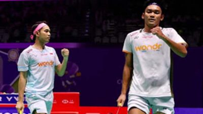 Fajar Alfian/Muhammad Shohibul Fikri sukses kembali menjadi juara China Open 2026.