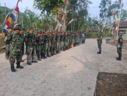 Apel Pagi Jadi Pondasi Kekompakan Satgas TMMD Reguler ke-129 di Kabupaten Semarang