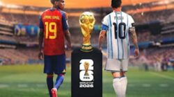 Lamine Yamal akan bentrok Lionel Messi saat Spanyol vs Argentina pada final Piala Dunia 2026
