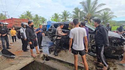 Sopir Travel Tewas dalam Kecelakaan di Sicincin.