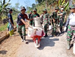 Sinergi TNI dan Warga Percepat Sasaran Fisik TMMD