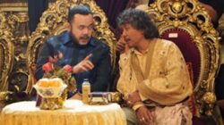 Wali Kota Padang, Fadly Amran, saat menghadiri acara gala dinner.