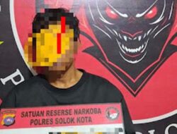 Satresnarkoba Solok Kota Ungkap Kasus Sabu