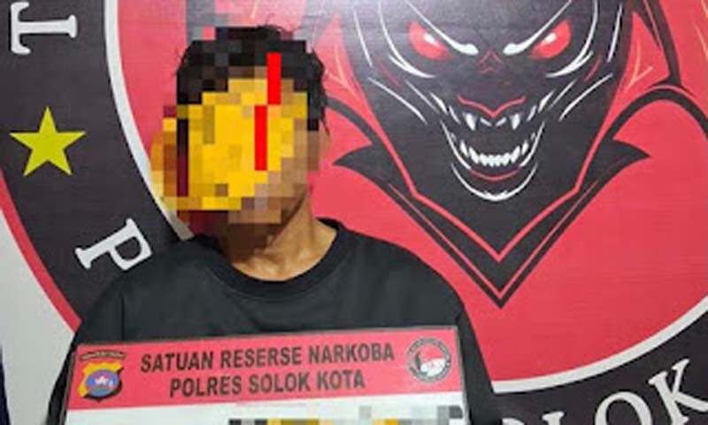 Residivis Kembali Diamankan Polisi di Solok