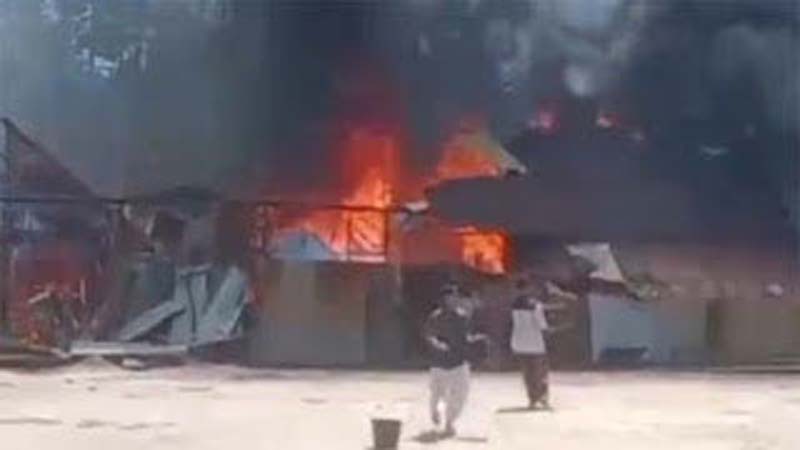 Kebakaran Pesantren Bustanul Yaqin