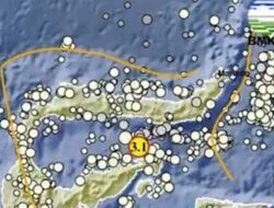 BMKG Catat Gempa Darat di Bone Bolango