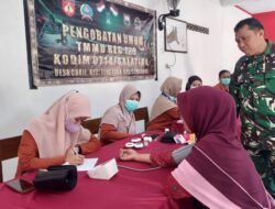Warga Desa Cukil Antusias Ikuti Pengobatan Gratis dalam Program TMMD Ke-129