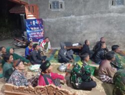 11 Koramil Jajaran Kodim 0714/Salatiga Gelar Nobar Piala Dunia, Semarak Perebutan Juara Tiga Inggris vs Prancis Pererat Kemanunggalan TNI dan Rakyat