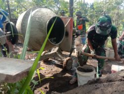 Dari Rakyat untuk Rakyat, Satgas TMMD Reguler Ke-129 Bangun Desa Cukil