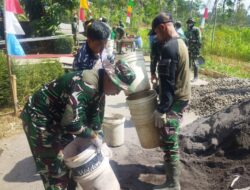 Betonisasi Jalan Cukil-Kaliwarak Terus Dikebut