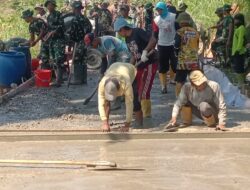 Kerja Keras Satgas TMMD Kodim 0714/Salatiga