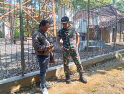 Kasdim Turun Langsung Kawal Perubahan Antena Telkomsel Demi Kelancaran TMMD ke-129