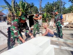 Peduli Kondisi Warga, Perwira Pengawas TMMD Cek Langsung Rumah Pak Misri di Banjari