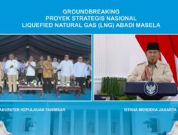 Prabowo Resmikan Proyek LNG Masela setelah 28 Tahun Menanti