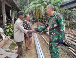 Koramil 02/Pabelan Bantu Wujudkan Rumah Layak bagi Bapak Tupar