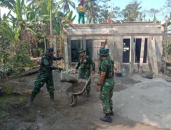 TNI Hadir Wujudkan Hunian Aman dan Nyaman bagi Warga Desa Cukil