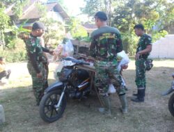 Kehadiran Satgas TMMD Jadi Berkah bagi Pedagang Sayur