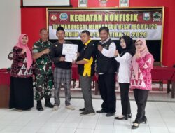 Satgas TMMD dan BAZNAS Salurkan Bantuan bagi Sarana Ibadah di Cukil