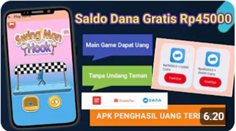 Main Game Santai di HP, Koin Terus Bertambah dan Bisa Dicairkan ke Dompet Digital.