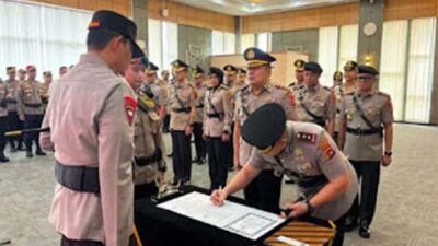 Kapolda Sumatera Barat Irjen Pol. Djati Wiyoto Abadhy, Sertijab.
