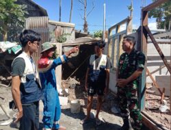 Danramil Susukan Cek Progres RTLH Ibu Sukiyem, Pastikan Pembangunan Tepat Sasaran