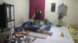 Guru PPPK saat ditemukan tidak bernyawa.